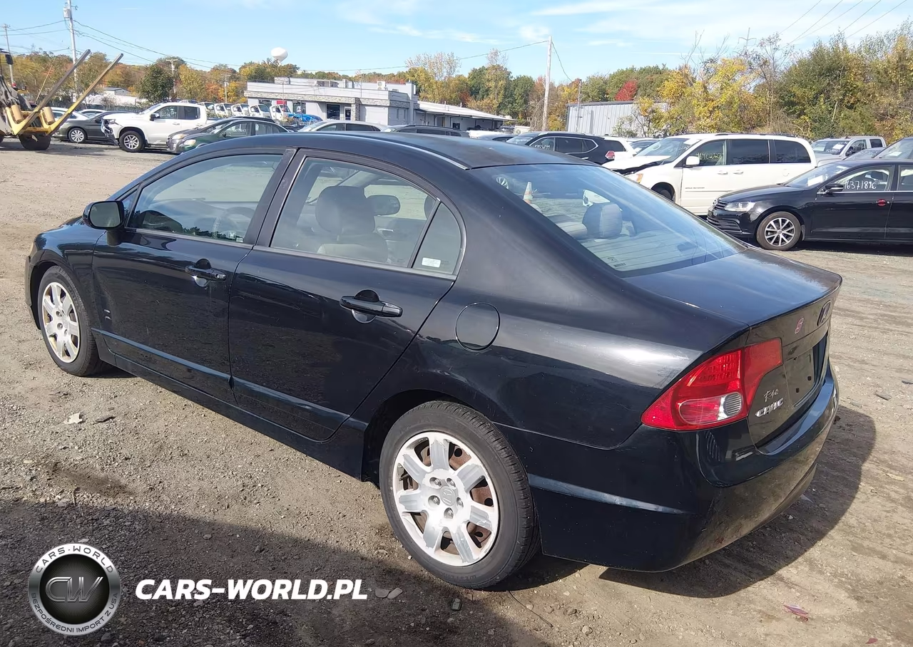 2007 Honda Civic Lx VIN:2HGFA16597H313295 - 3