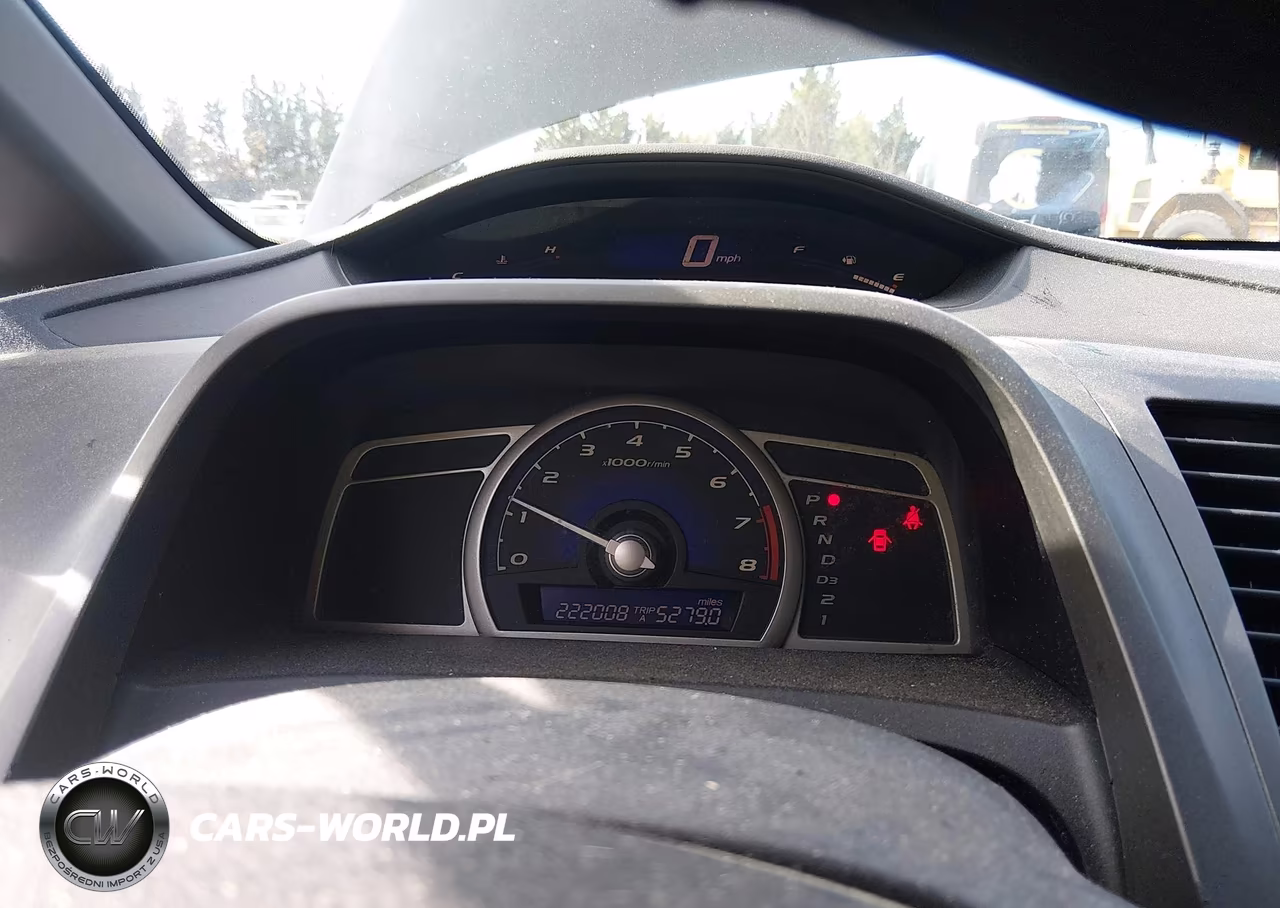 2007 Honda Civic Lx VIN:2HGFA16597H313295 - 7