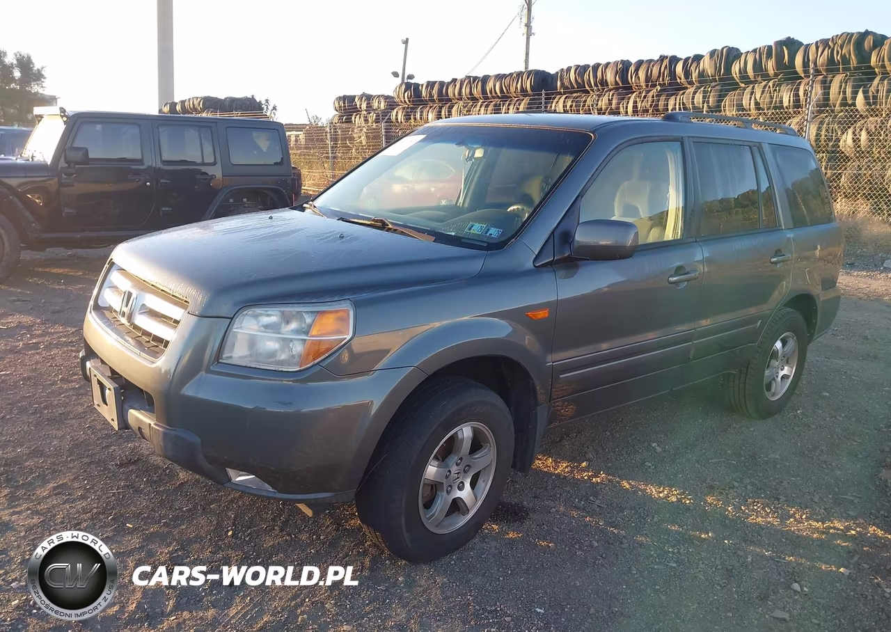 2007 Honda Pilot Ex VIN:5FNYF18407B023837 - 2