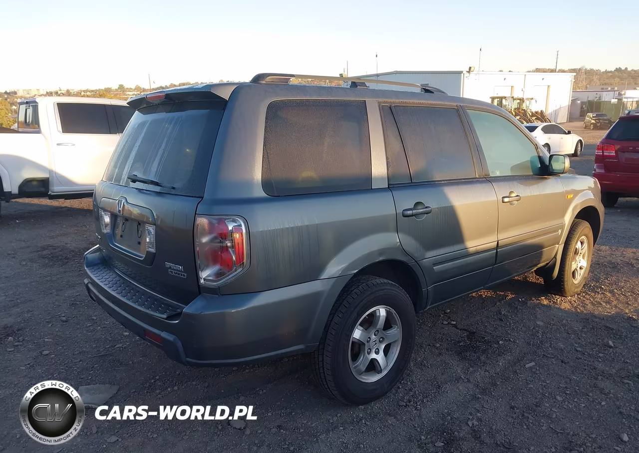 2007 Honda Pilot Ex VIN:5FNYF18407B023837 - 4