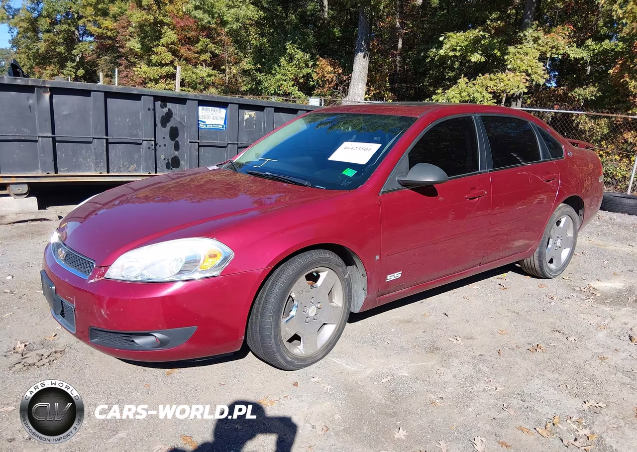 2008 Chevrolet Impala Ss VIN:2G1WD58C989285978 - 2