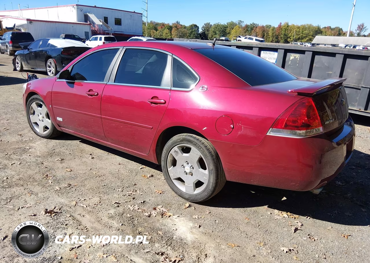 2008 Chevrolet Impala Ss VIN:2G1WD58C989285978 - 3