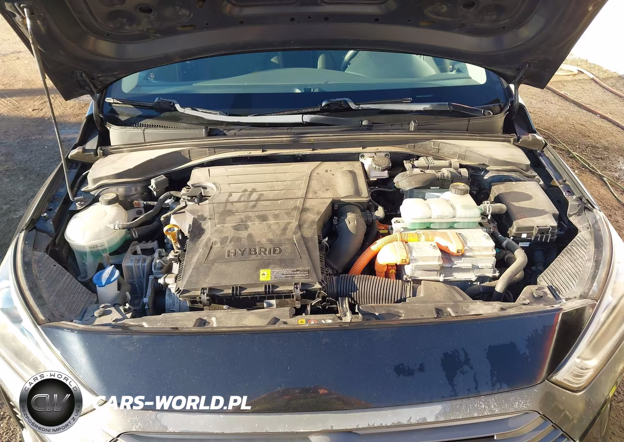 2019 Hyundai Ioniq Hybrid Blue VIN:KMHC65LC4KU156855 - 10