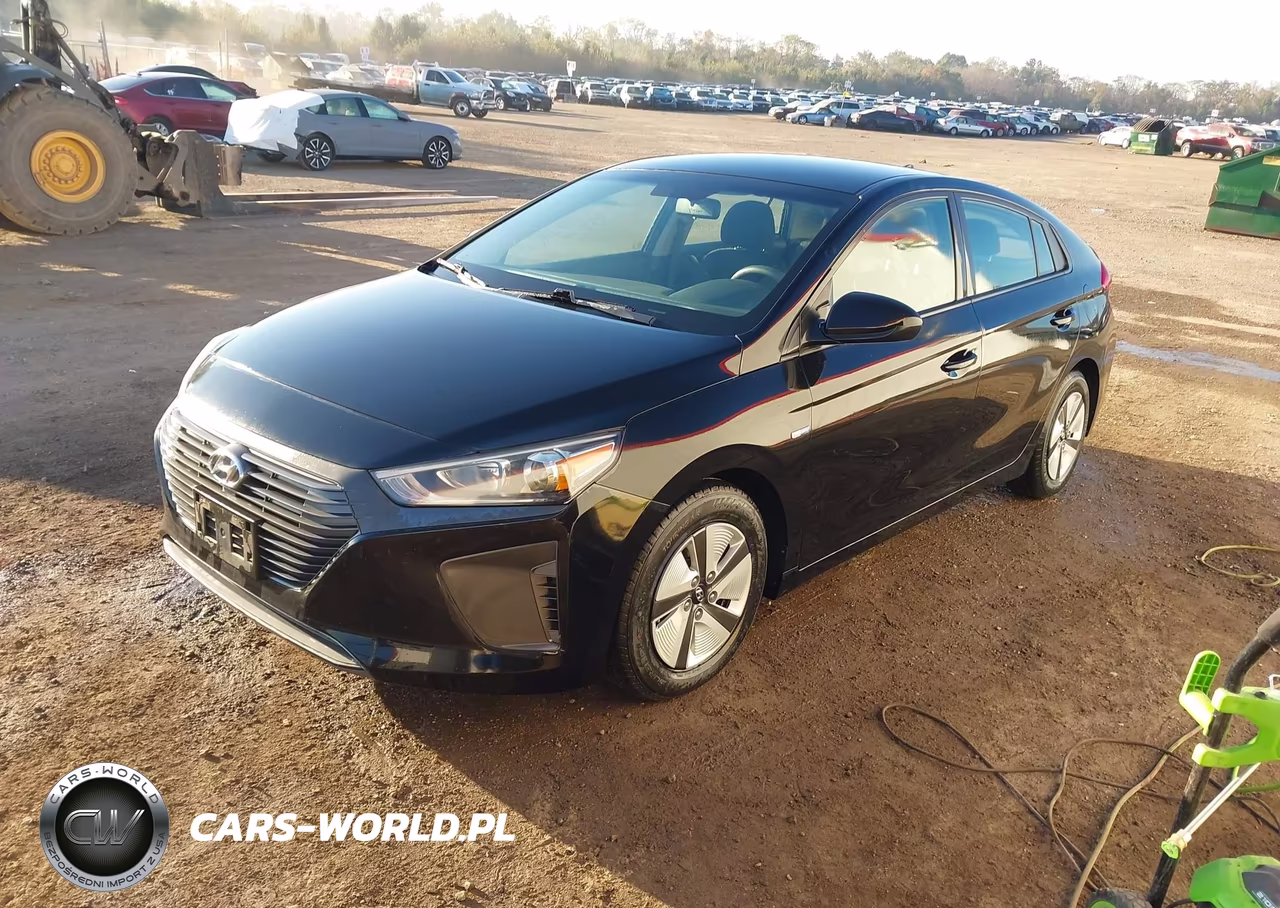 2019 Hyundai Ioniq Hybrid Blue VIN:KMHC65LC4KU156855 - 2