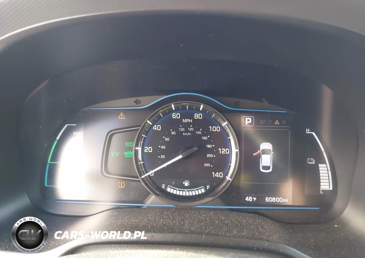 2019 Hyundai Ioniq Hybrid Blue VIN:KMHC65LC4KU156855 - 7