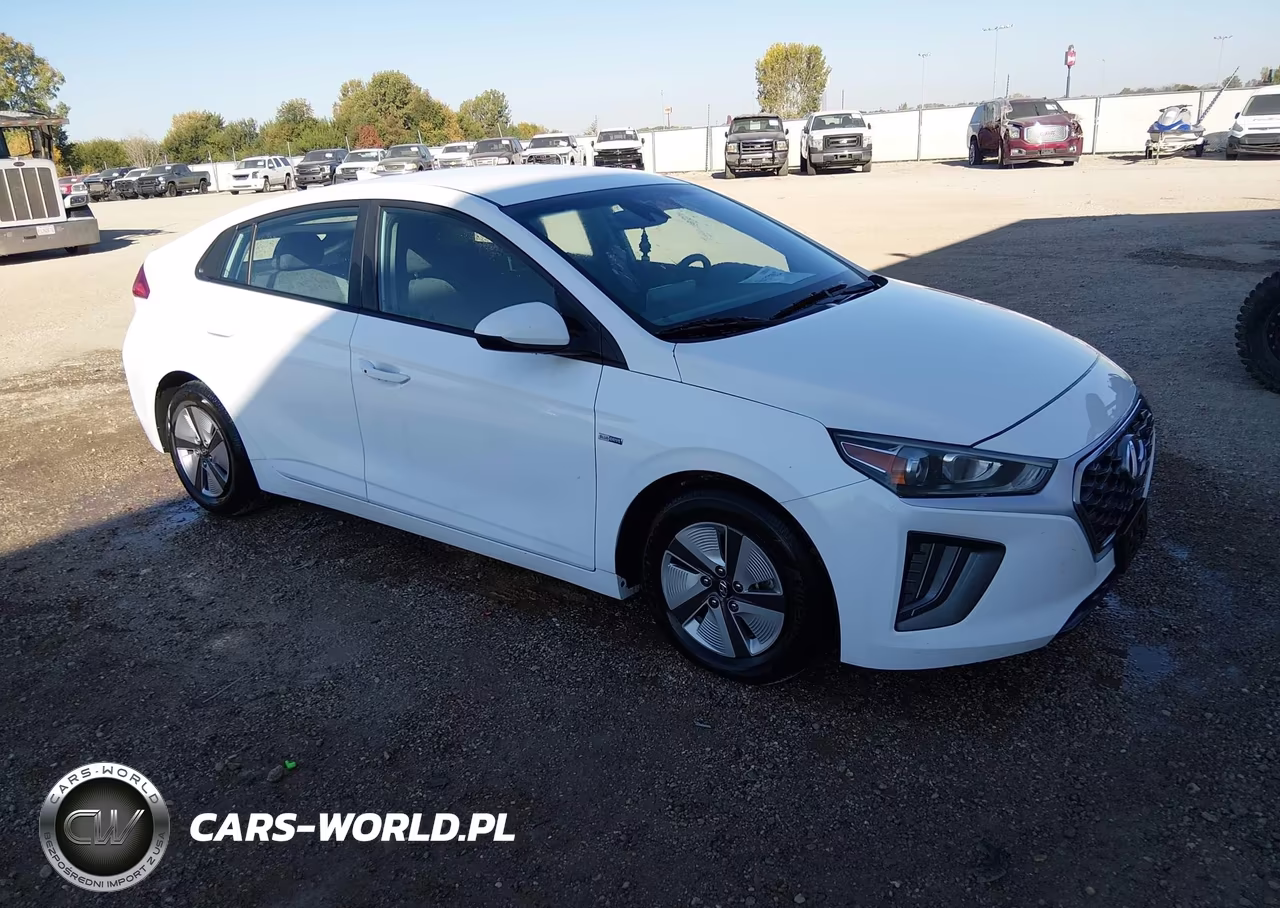 2020 Hyundai Ioniq Hybrid Blue VIN:KMHC65LC7LU186336 - 1