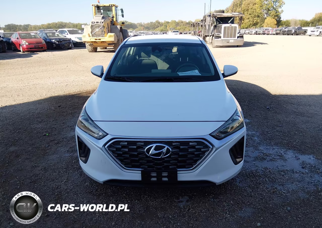 2020 Hyundai Ioniq Hybrid Blue VIN:KMHC65LC7LU186336 - 12