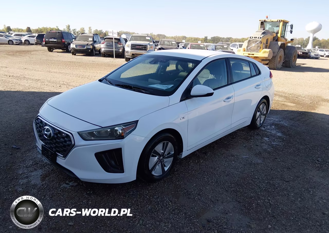 2020 Hyundai Ioniq Hybrid Blue VIN:KMHC65LC7LU186336 - 2