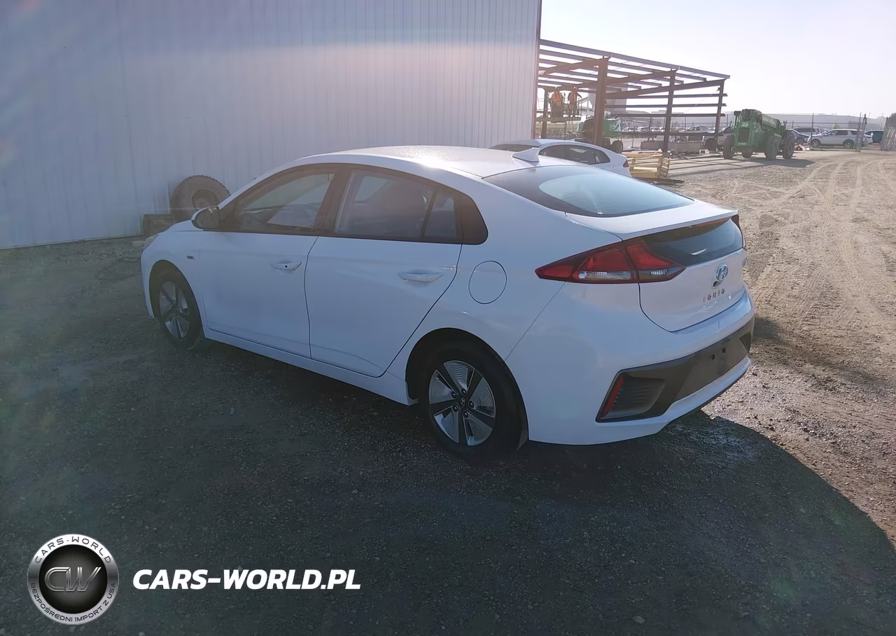 2020 Hyundai Ioniq Hybrid Blue VIN:KMHC65LC7LU186336 - 3
