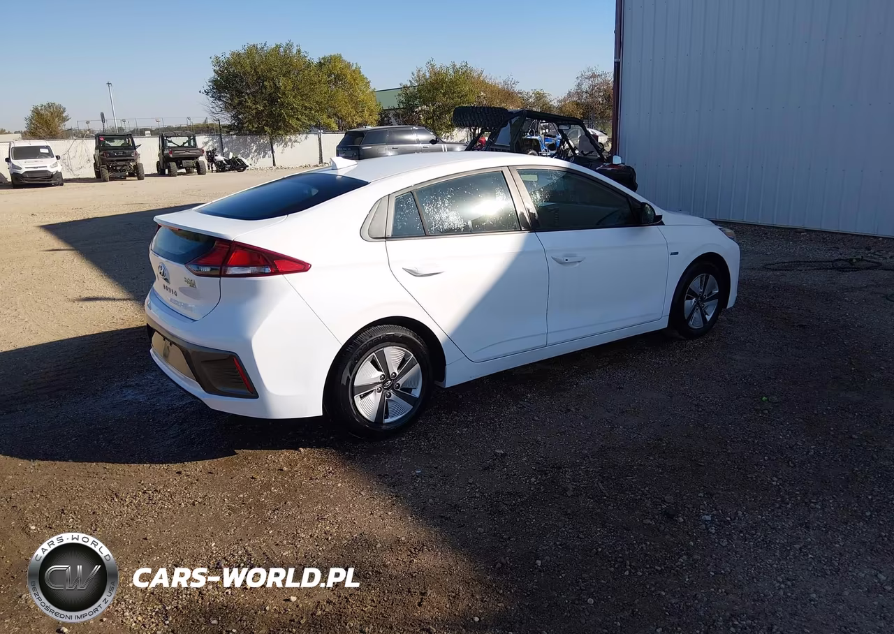 2020 Hyundai Ioniq Hybrid Blue VIN:KMHC65LC7LU186336 - 4