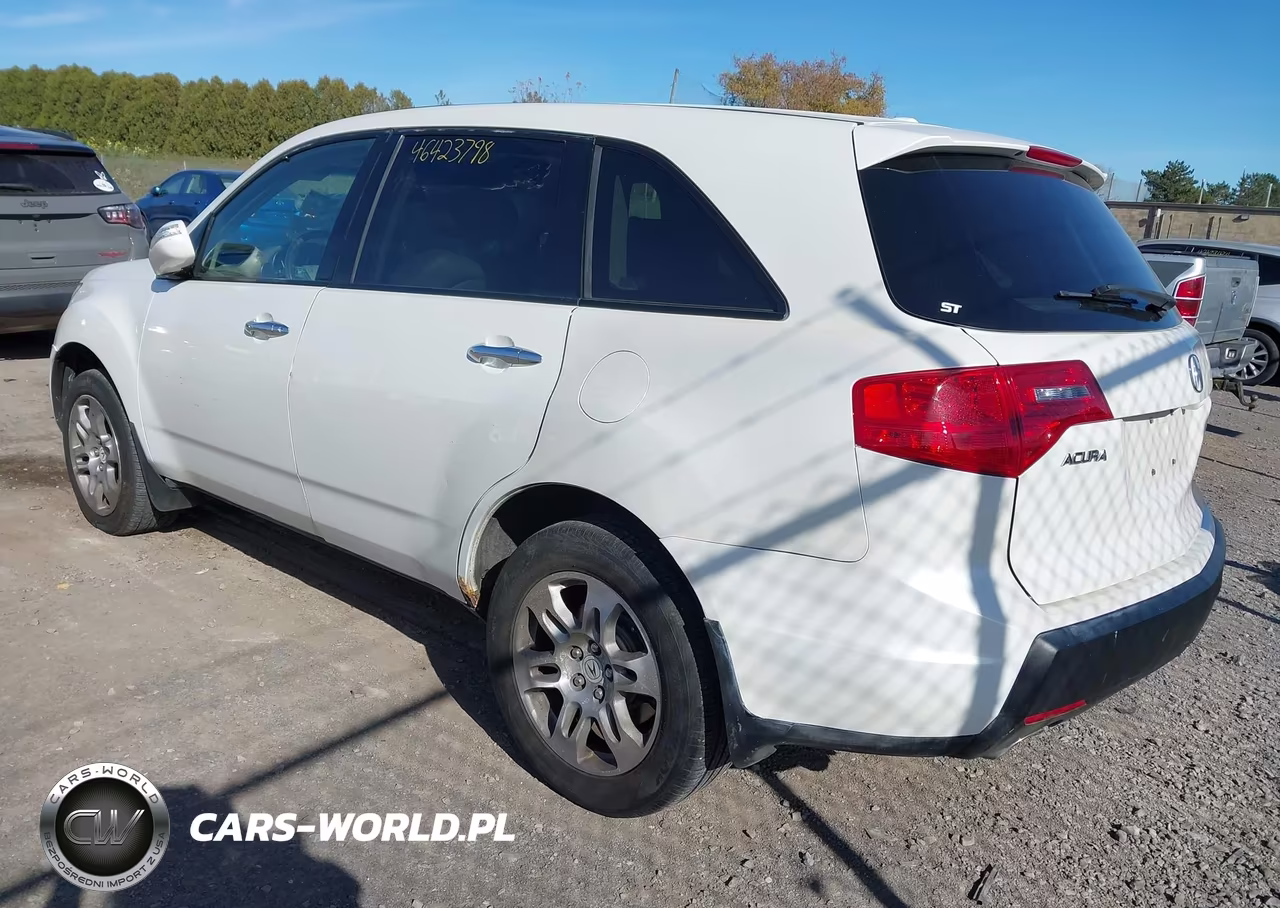 2008 Acura Mdx Technology Package VIN:2HNYD28408H551833 - 3