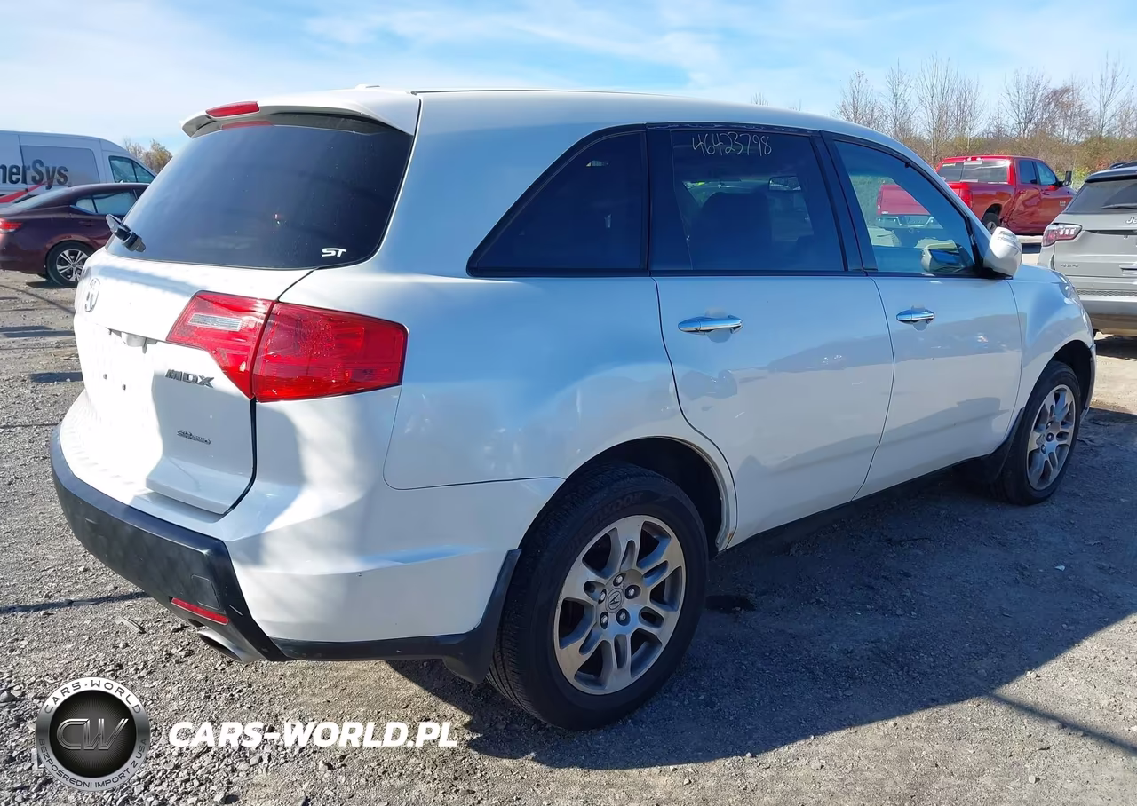 2008 Acura Mdx Technology Package VIN:2HNYD28408H551833 - 4
