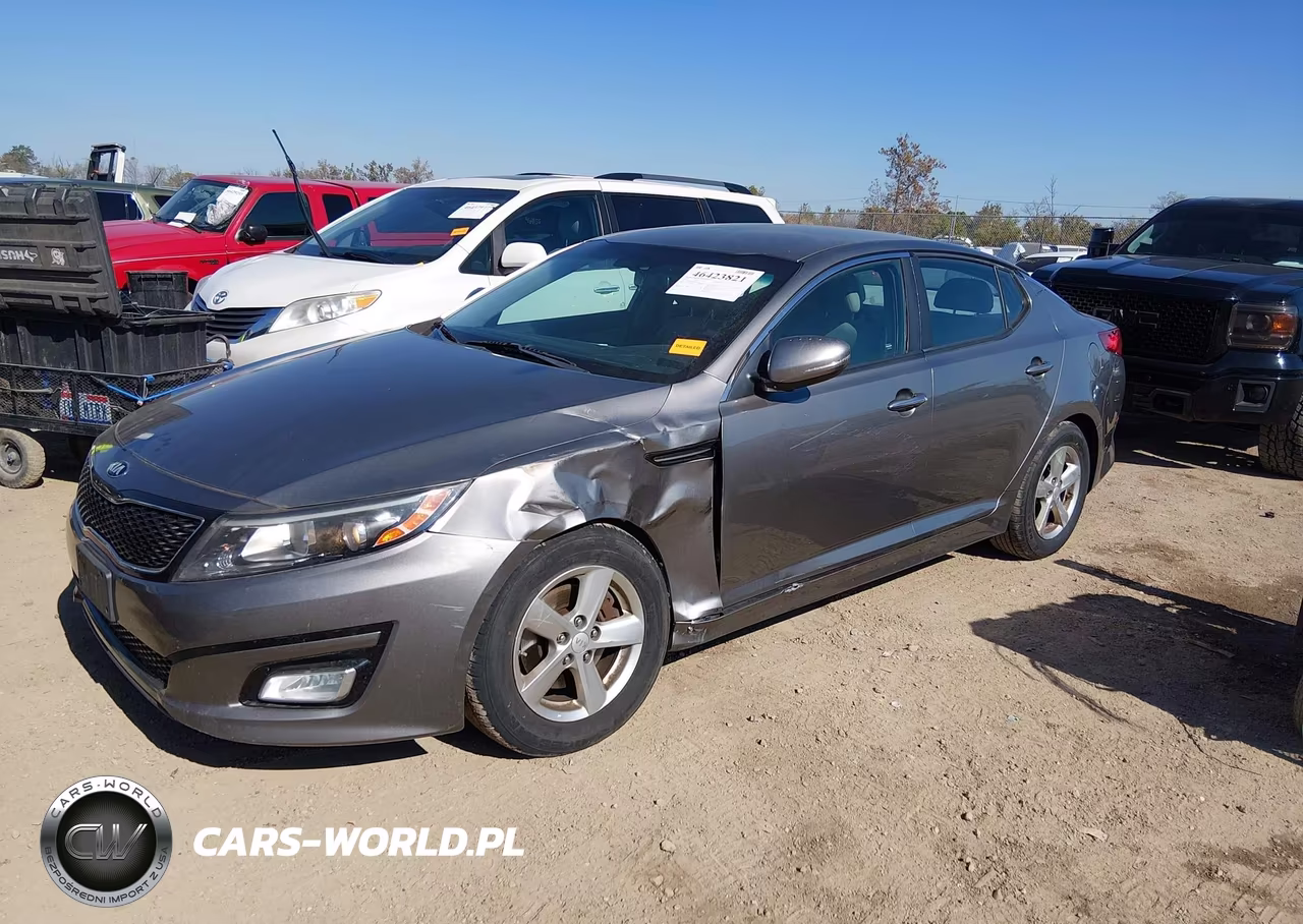 2015 Kia Optima Lx VIN:5XXGM4A70FG501922 - 2