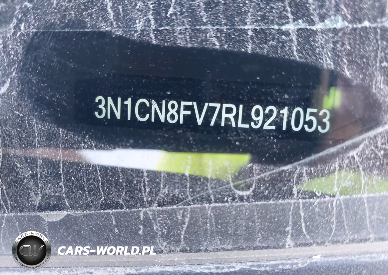 2024 Nissan Versa 1.6 Sr VIN:3N1CN8FV7RL921053 - 9