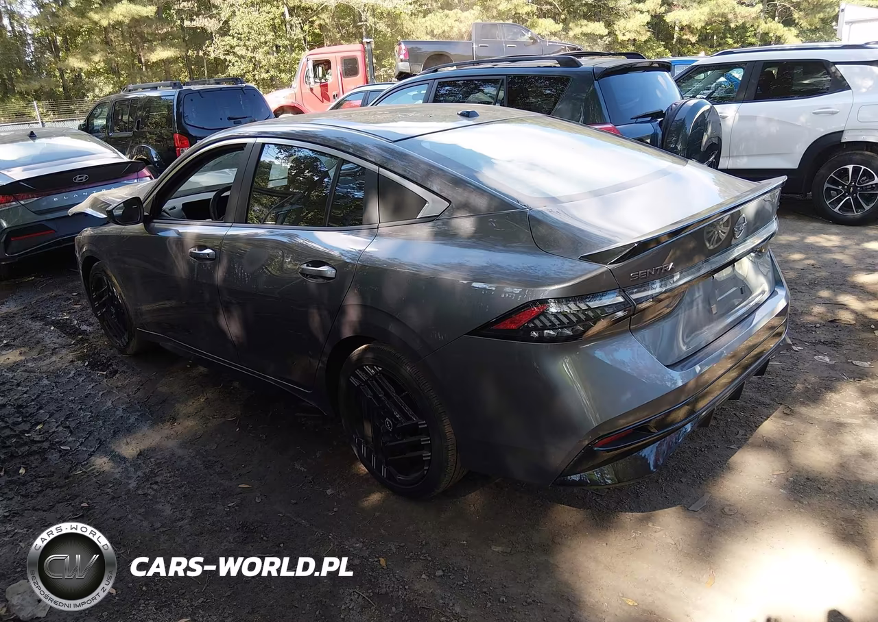 2026 Nissan Sentra Sr VIN:3N1AB9DV2TY253116 - 3