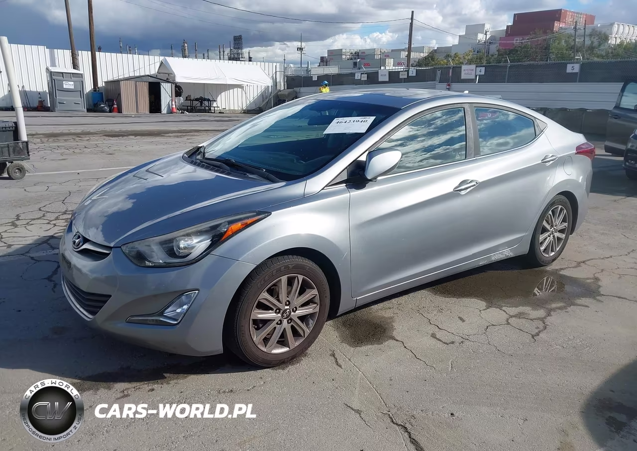 2015 Hyundai Elantra Se VIN:KMHDH4AE1FU446215 - 2