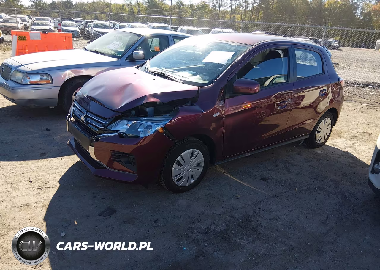 2024 Mitsubishi Mirage Es-Le VIN:ML32AUHJ3RH036650 - 2