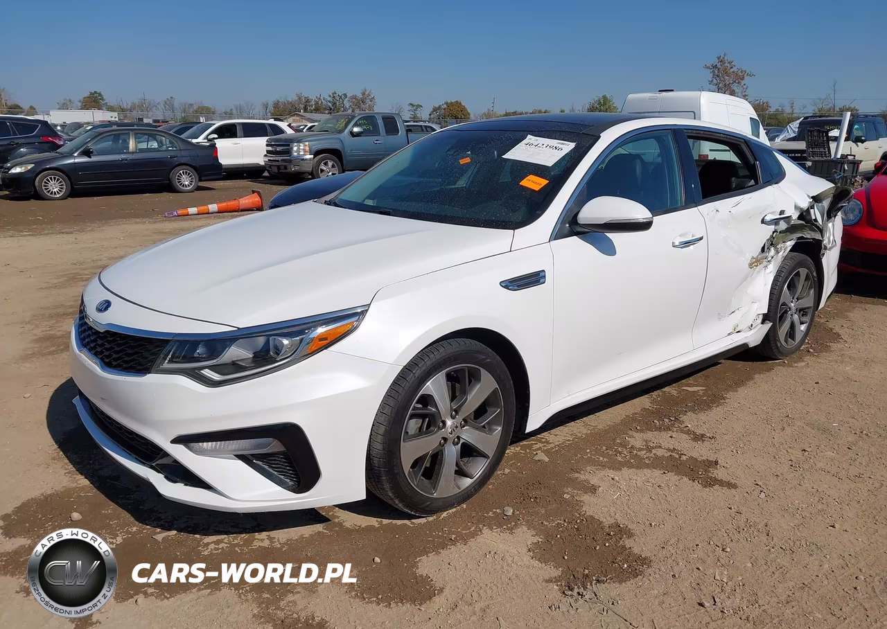 2019 Kia Optima S VIN:5XXGT4L32KG306783 - 2