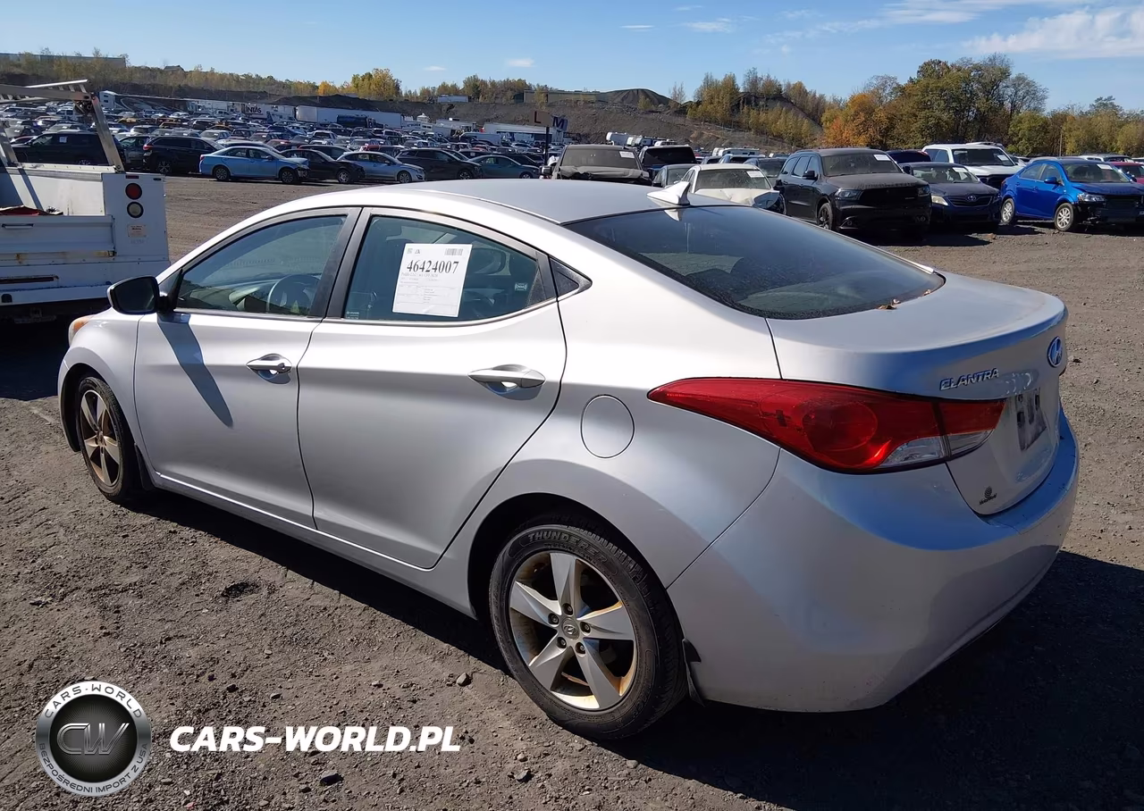 2012 Hyundai Elantra Gls (Ulsan Plant) VIN:KMHDH4AE7CU317987 - 3