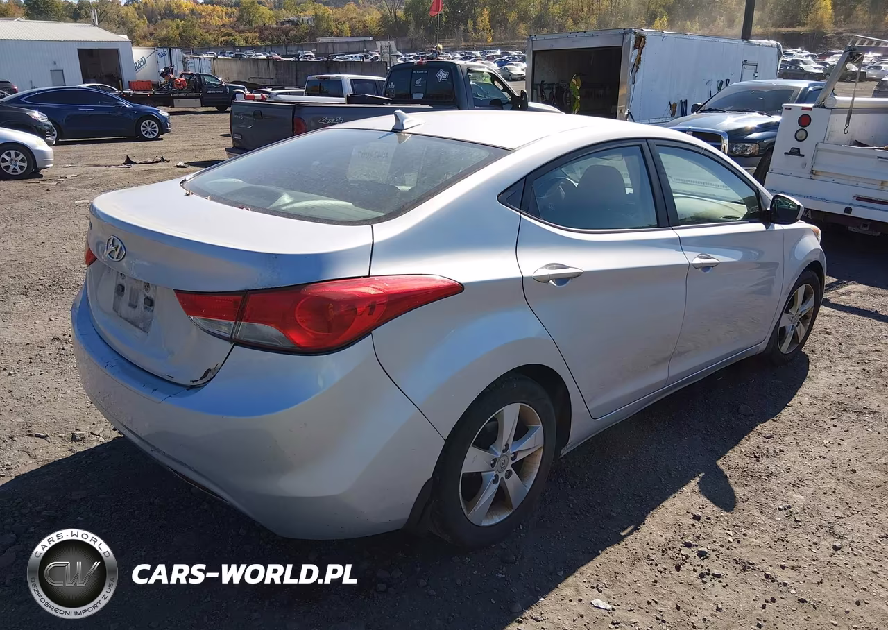 2012 Hyundai Elantra Gls (Ulsan Plant) VIN:KMHDH4AE7CU317987 - 4