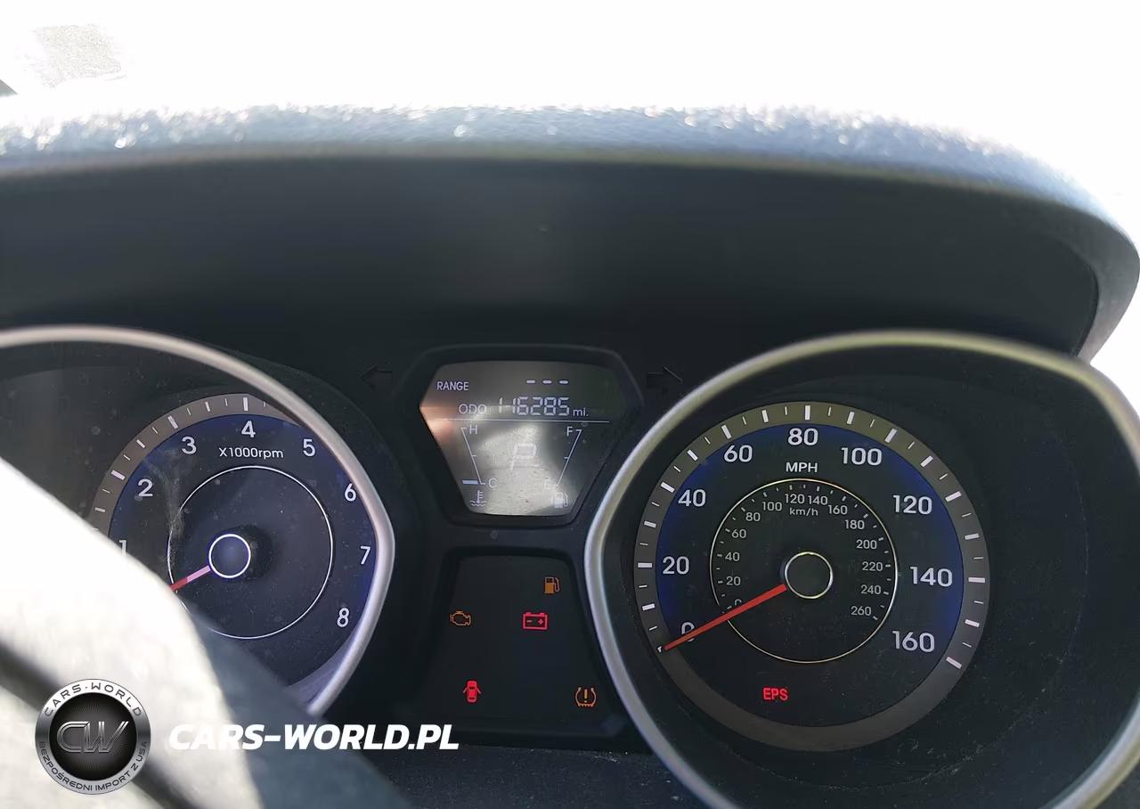 2012 Hyundai Elantra Gls (Ulsan Plant) VIN:KMHDH4AE7CU317987 - 7