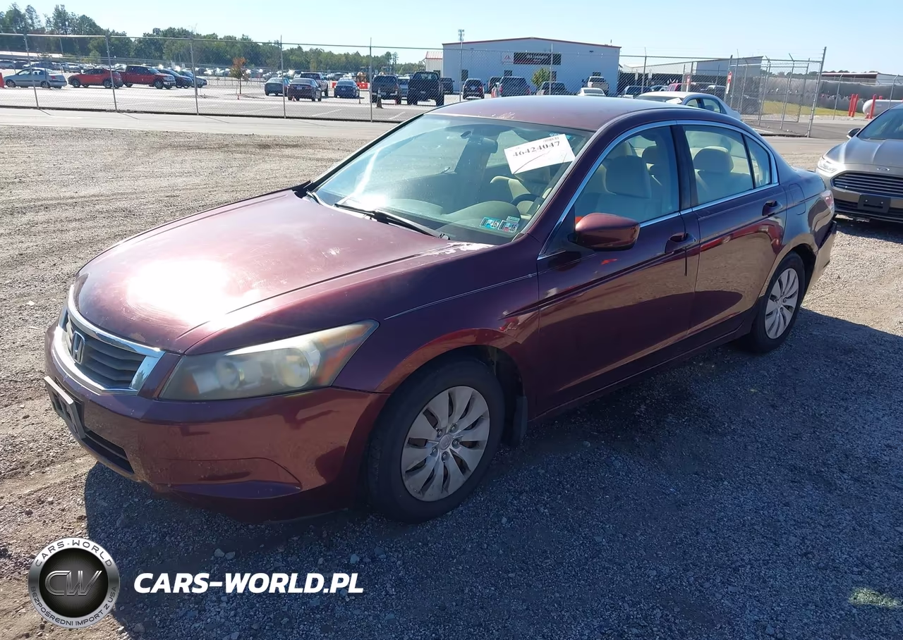 2009 Honda Accord 2.4 Lx VIN:1HGCP26329A087382 - 2