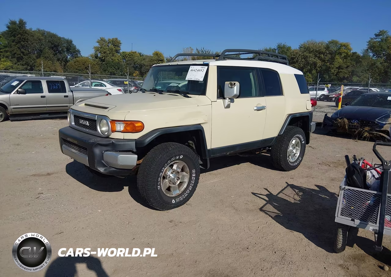 2008 Toyota Fj Cruiser VIN:JTEBU11F48K030457 - 2