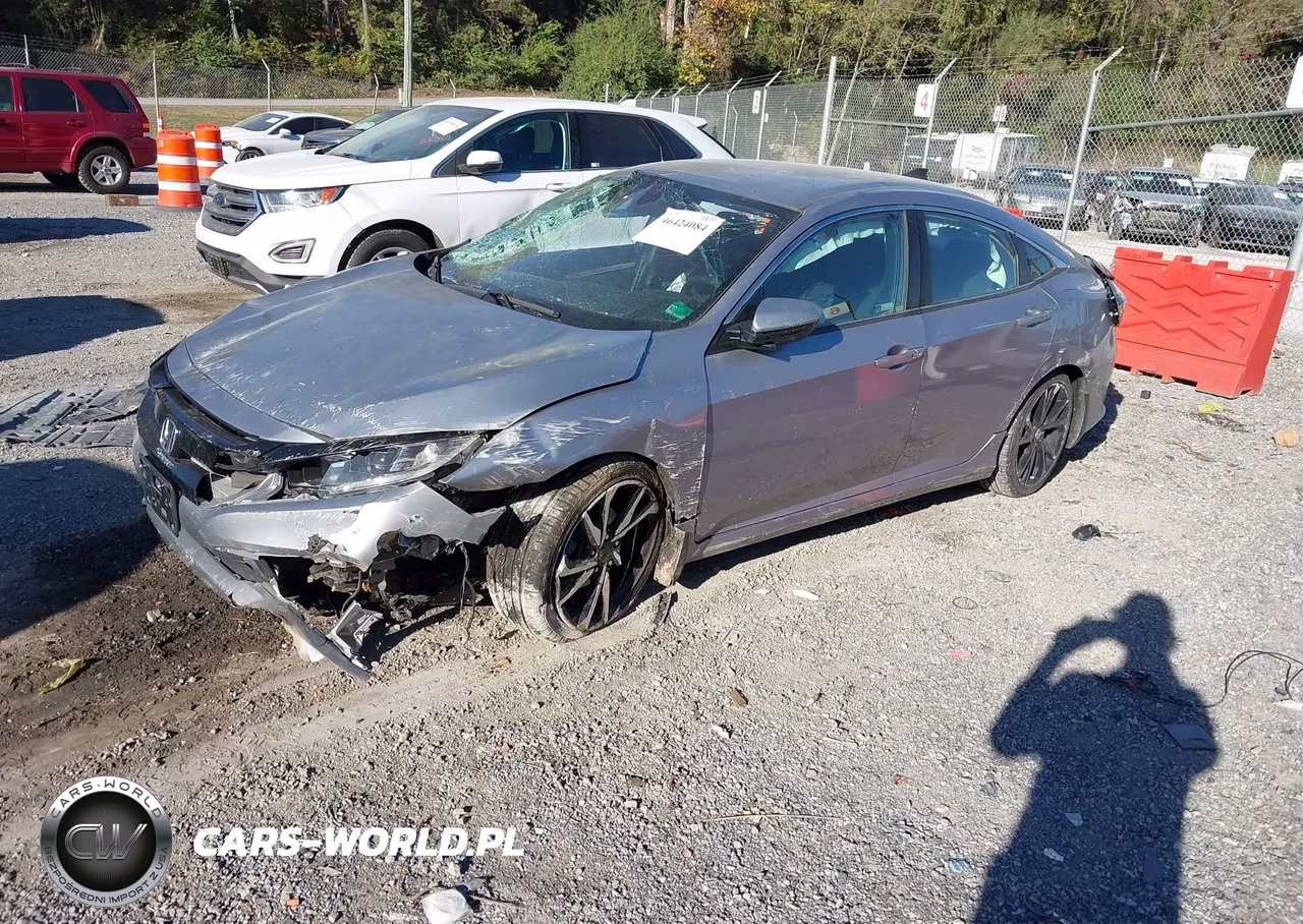 2021 Honda Civic Sport VIN:2HGFC2F84MH521106 - 2