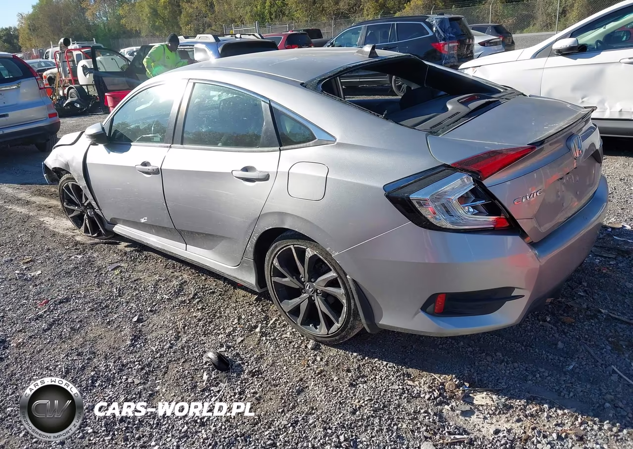 2021 Honda Civic Sport VIN:2HGFC2F84MH521106 - 3