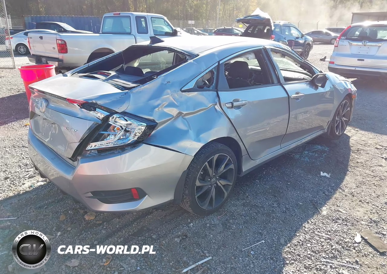 2021 Honda Civic Sport VIN:2HGFC2F84MH521106 - 4