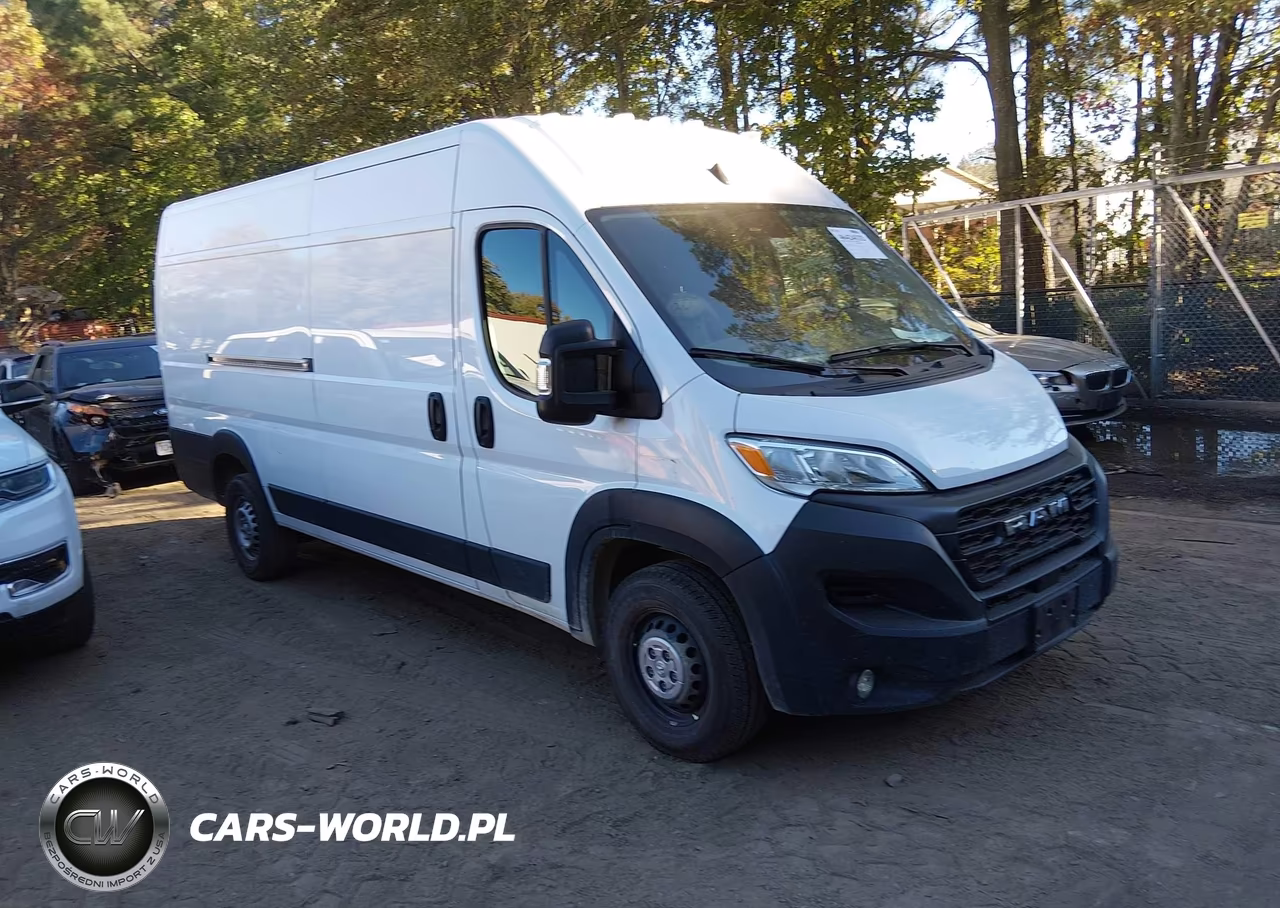2025 Ram Promaster 3500 Cargo Van Tradesman High Roof 159 Wb Ext
