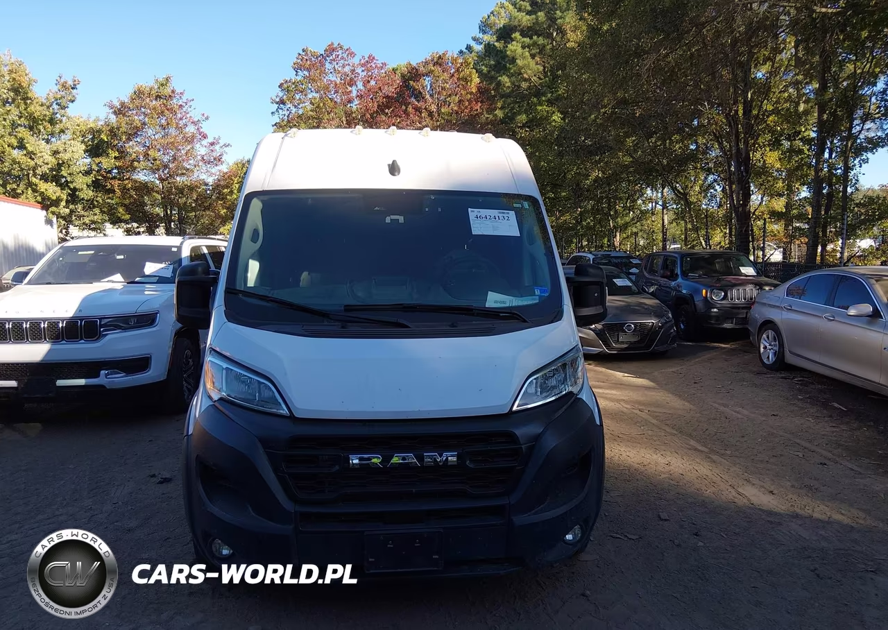 2025 Ram Promaster 3500 Cargo Van Tradesman High Roof 159 Wb Ext VIN:3C6MRVJG8SE504877 - 12