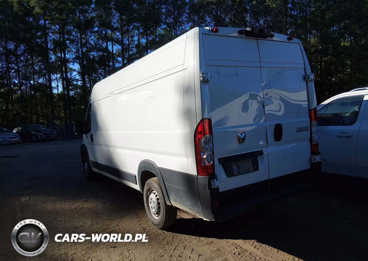2025 Ram Promaster 3500 Cargo Van Tradesman High Roof 159 Wb Ext VIN:3C6MRVJG8SE504877 - 3