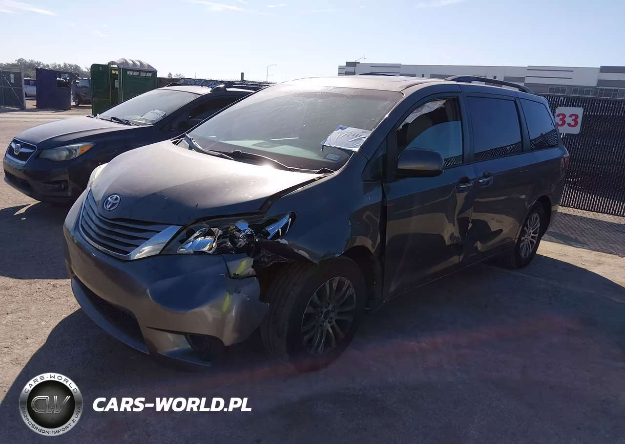 2015 Toyota Sienna Xle 8 Passenger VIN:5TDYK3DC5FS601008 - 2