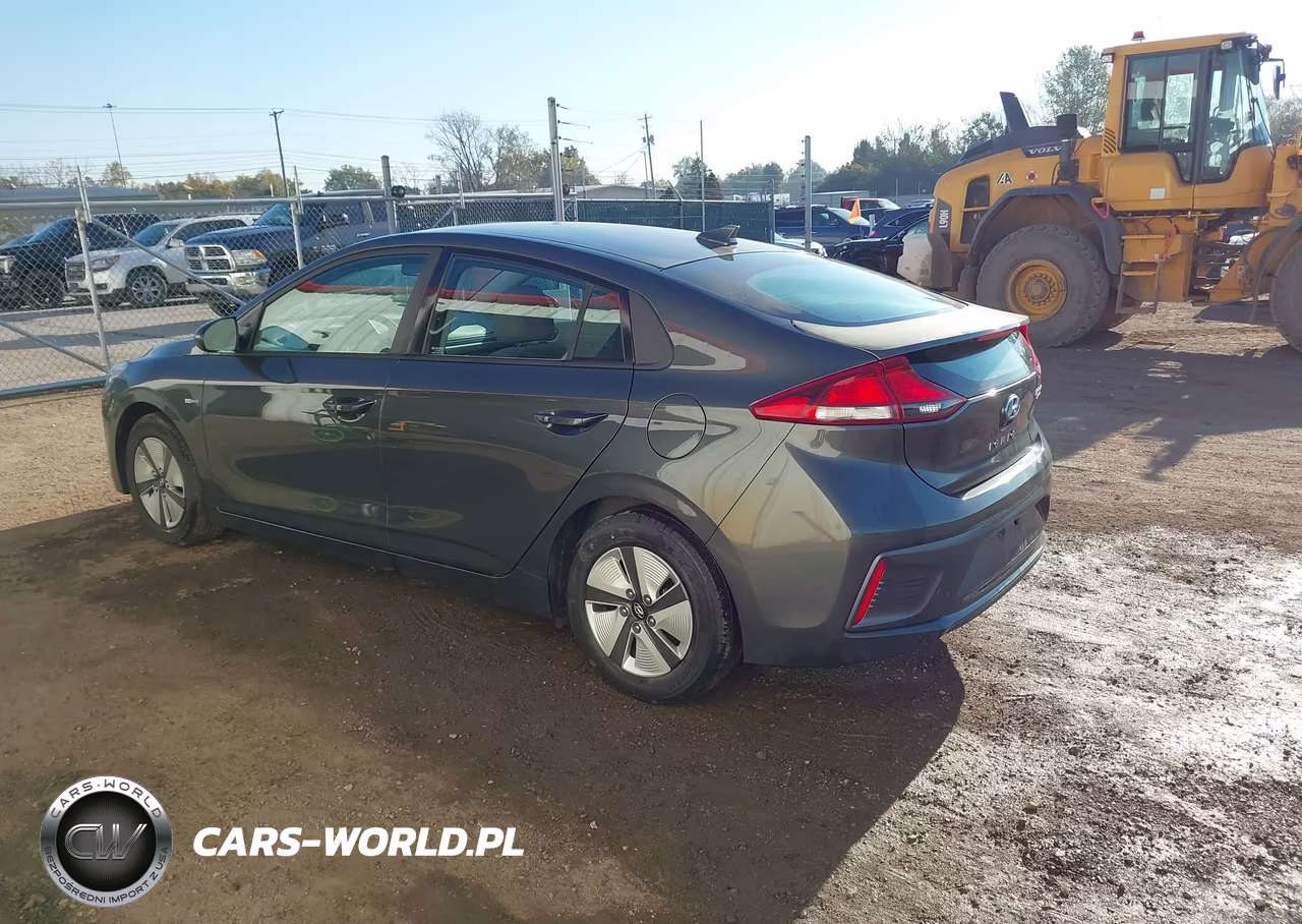 2020 Hyundai Ioniq Hybrid Blue VIN:KMHC65LC4LU220538 - 3