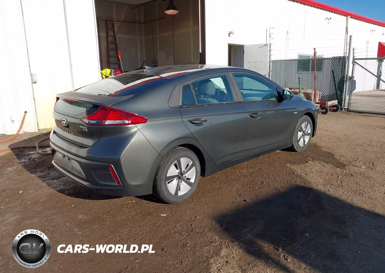 2020 Hyundai Ioniq Hybrid Blue VIN:KMHC65LC4LU220538 - 4