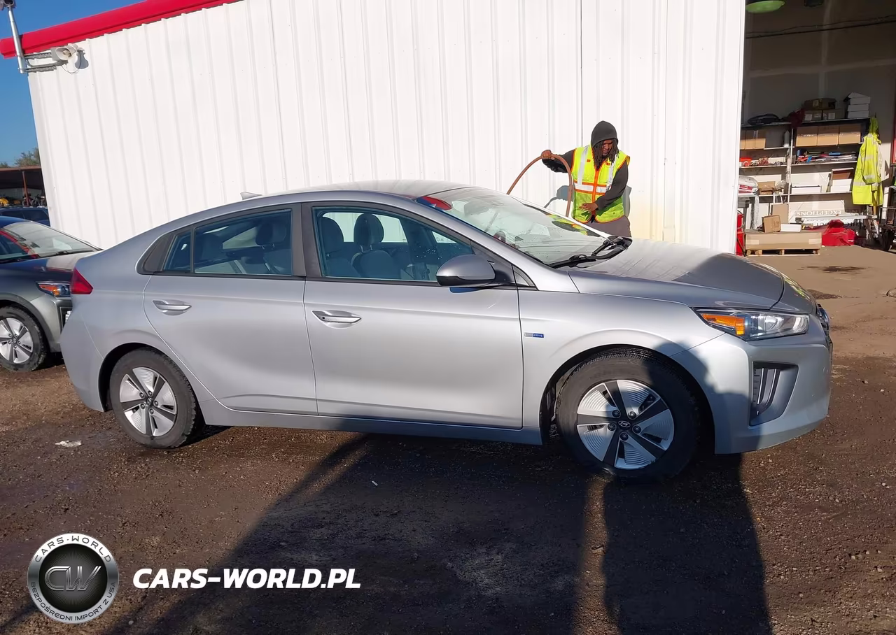 2020 Hyundai Ioniq Hybrid Blue VIN:KMHC65LC8LU220333 - 13