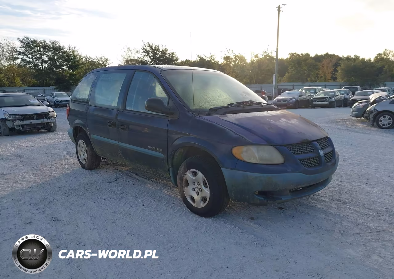 2001 Dodge Caravan Se VIN:1B4GP25331B161745 - 1