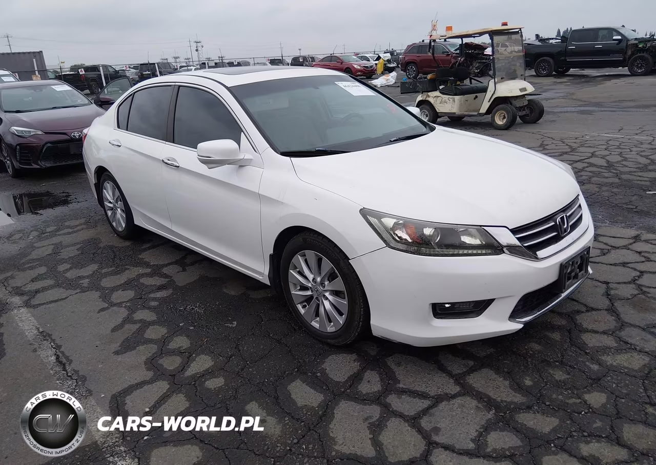 2014 Honda Accord Ex VIN:1HGCR2F76EA054358 - 1
