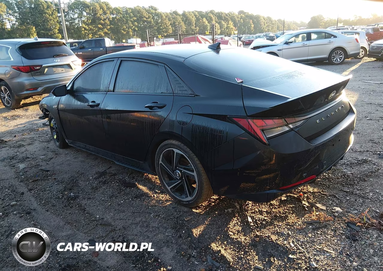 2022 Hyundai Elantra N Line VIN:KMHLR4AF5NU232912 - 3