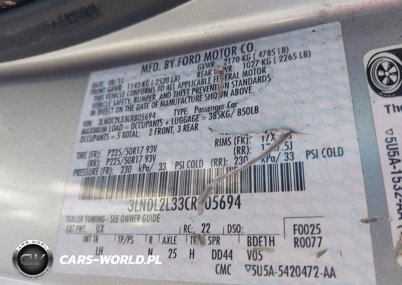 2012 Lincoln Mkz Hybrid VIN:3LNDL2L33CR805694 - 9