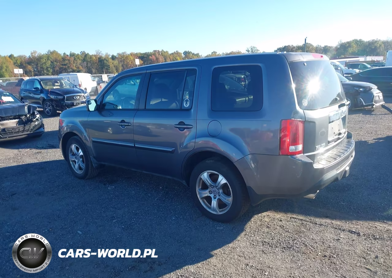 2012 Honda Pilot Ex-L VIN:5FNYF4H57CB026996 - 14