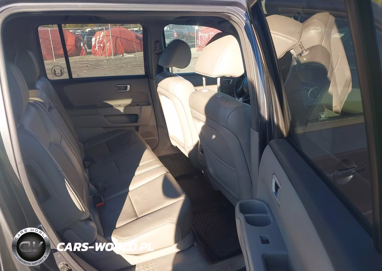 2012 Honda Pilot Ex-L VIN:5FNYF4H57CB026996 - 8