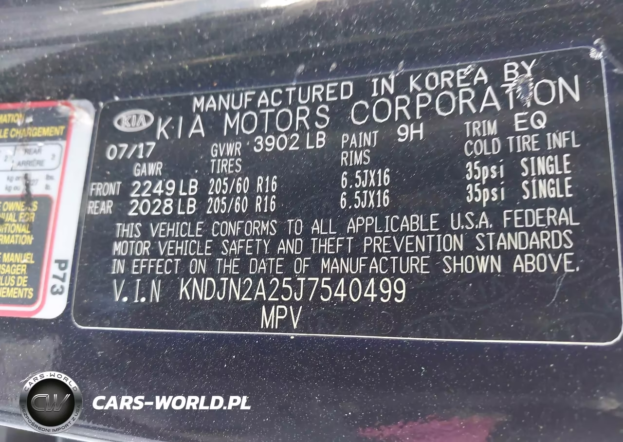 2018 Kia Soul VIN:KNDJN2A25J7540499 - 9