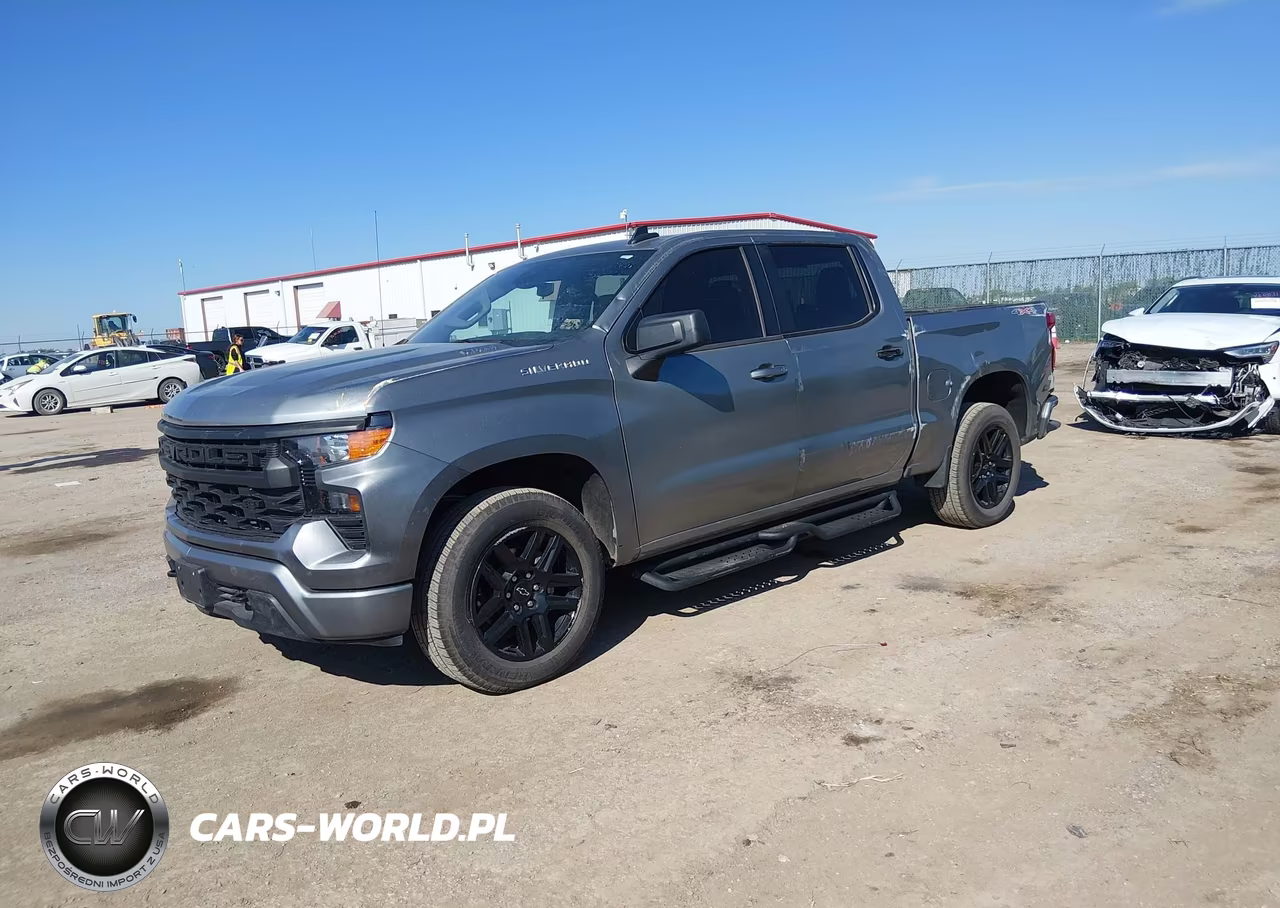2025 Chevrolet Silverado 1500 4Wd Short Bed Custom VIN:1GCPKBEK3SZ248126 - 2