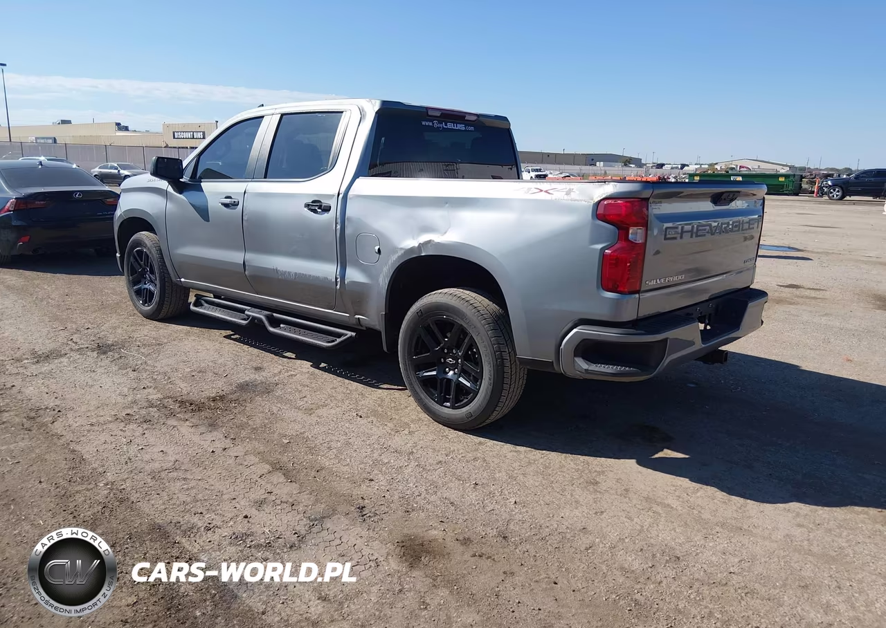 2025 Chevrolet Silverado 1500 4Wd Short Bed Custom VIN:1GCPKBEK3SZ248126 - 3
