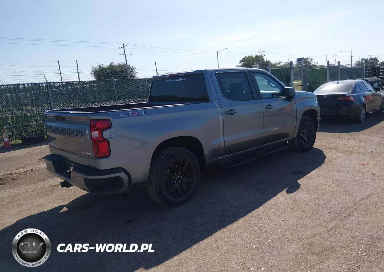 2025 Chevrolet Silverado 1500 4Wd Short Bed Custom VIN:1GCPKBEK3SZ248126 - 4