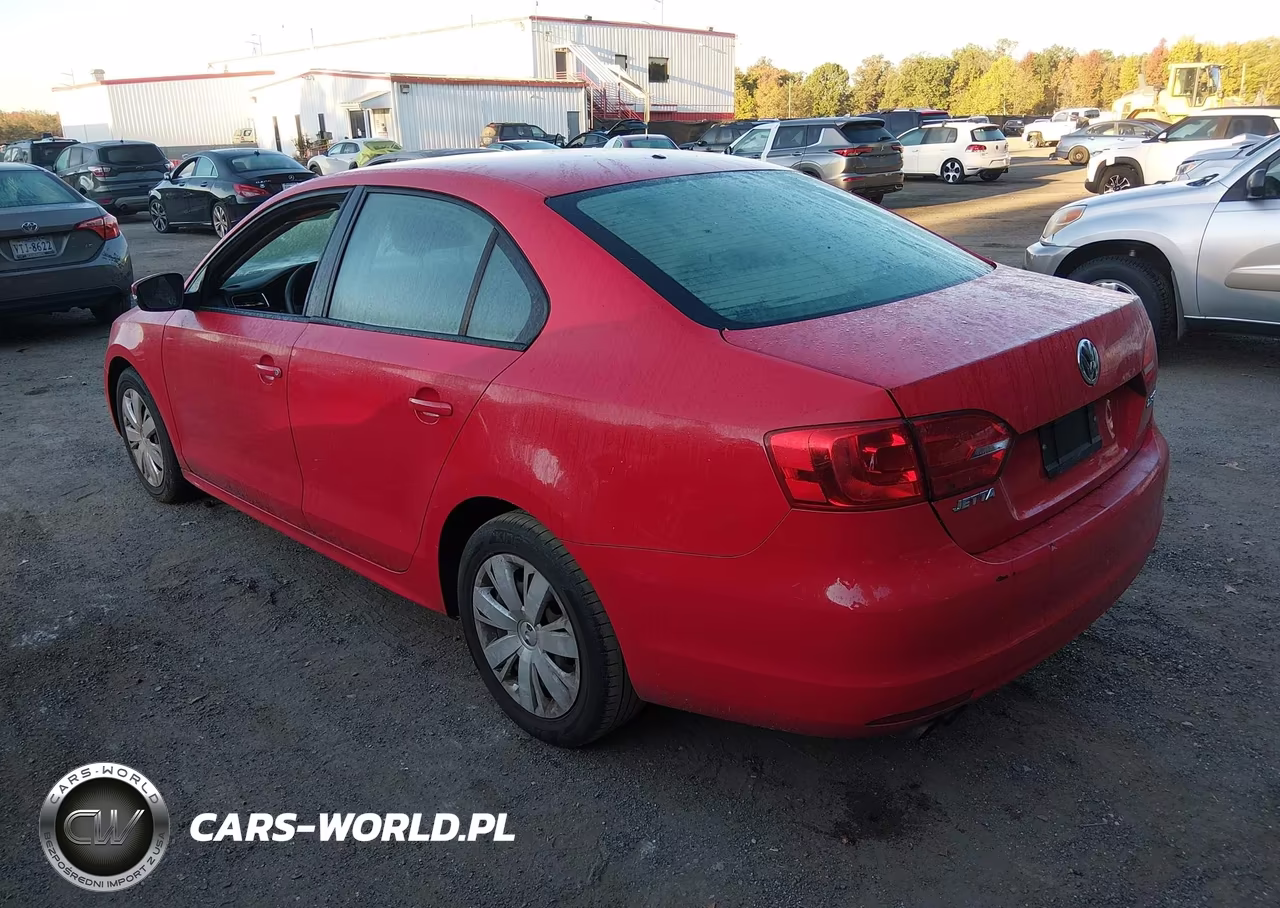 2012 Volkswagen Jetta 2.5L Se VIN:3VWDX7AJ3CM361184 - 3