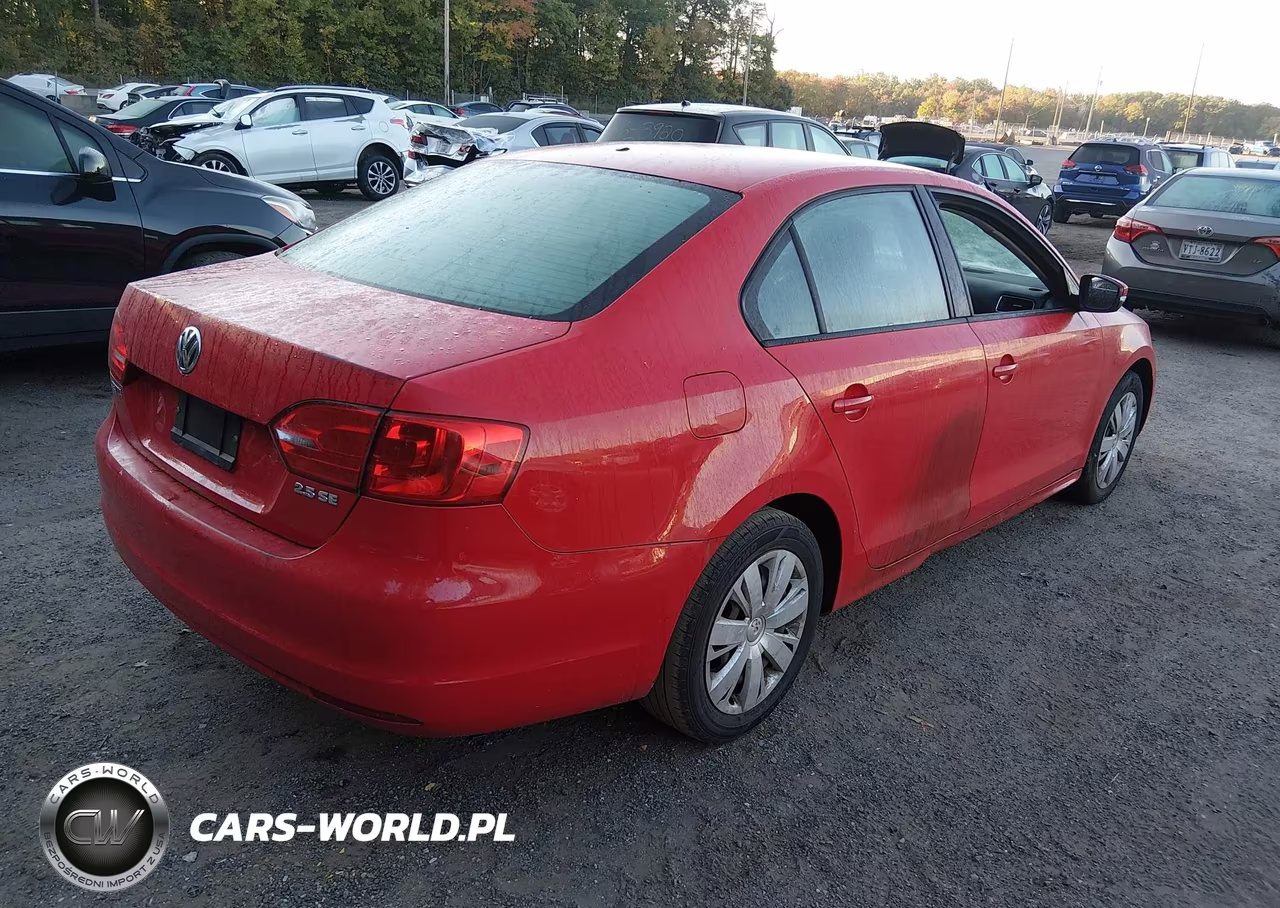 2012 Volkswagen Jetta 2.5L Se VIN:3VWDX7AJ3CM361184 - 4