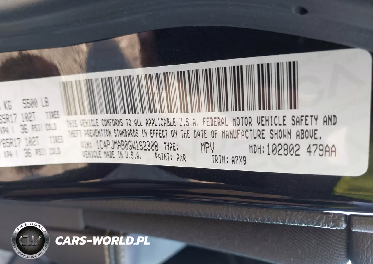 2016 Jeep Cherokee Sport VIN:1C4PJMAB0GW182308 - 9